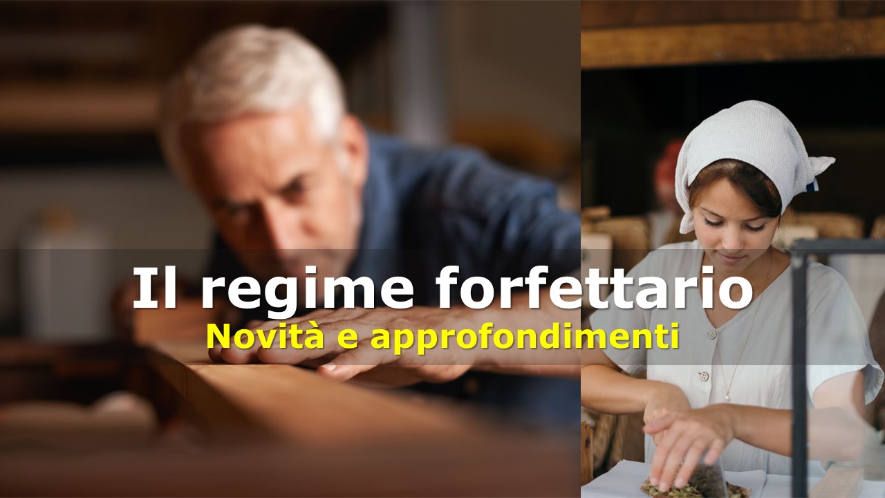REGIME FORFETTARIO NOVITÀ - PF 2025-2026